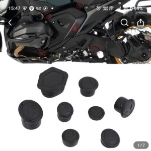 R1300GS Frame Plugs